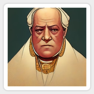 Pope Pius IX | Comics Style Sticker